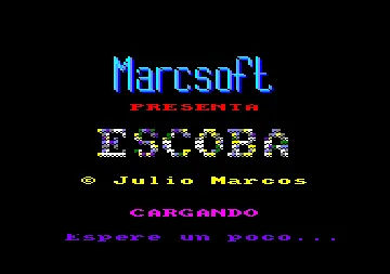 Escoba (S) (19xx) (PD) screen shot title